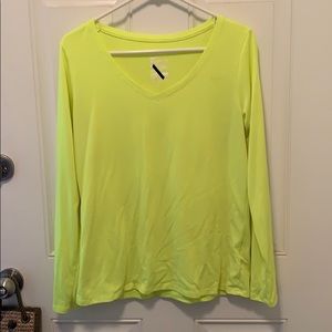 Nike neon top